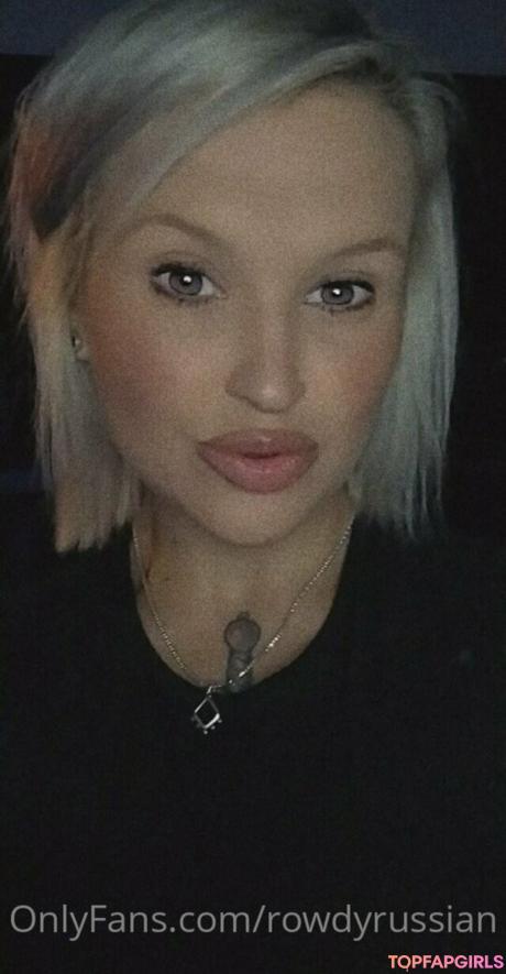 Rowdyrussian nude leaked OnlyFans pic